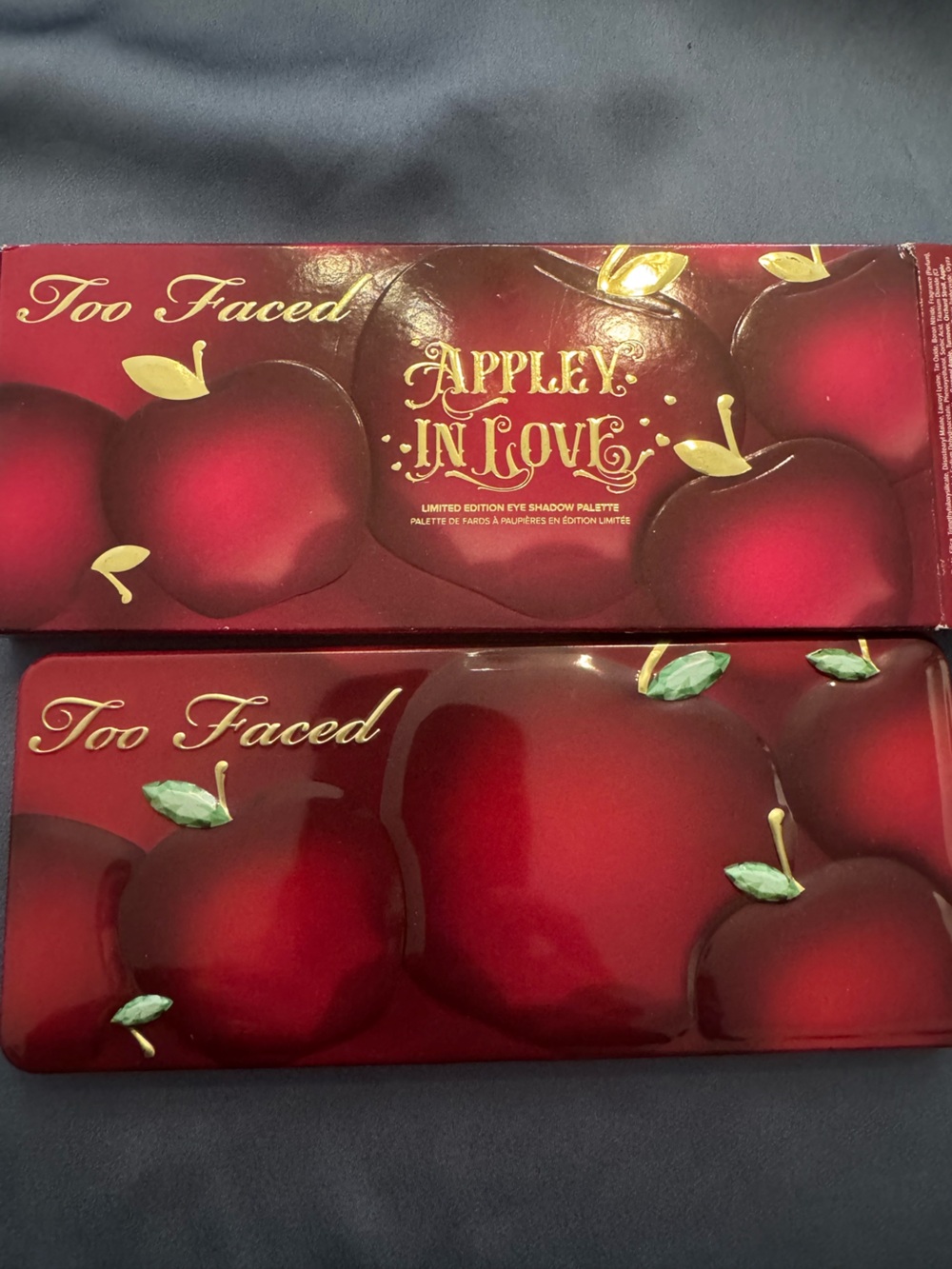 Too Faced Appley In Love Limited Edition Eyeshadow Palette NWT